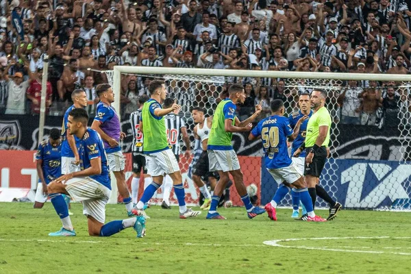 Mineiro Soccer Championship Atletico Cruzeiro 2017 Belo Horizonte Minas Gerais — 스톡 사진