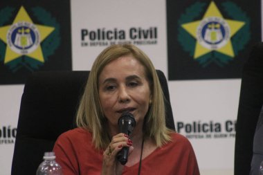 Aile içi şiddete karşı operasyon Rio de Janeiro 'da gerçekleştirilir. 8 Mart 2022, Rio de Janeiro, Brezilya: Sivil Polis Rio de Janeiro 'da 8 Mart Salı günü Uluslararası Kadınlar Günü' nde operasyon düzenledi