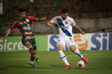 Paulista Futbol Şampiyonası - İkinci Lig Portekiz ve Taubate. 9 Mart 2022, Sao Paulo, Brezilya: Portekiz ve Taubate arasındaki futbol maçı, Paulista Futbol Şampiyonası 'nın 13. turu için geçerlidir - İkinci Lig (Serie A2))