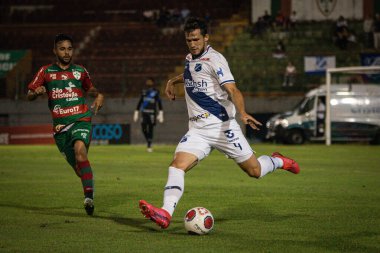 Paulista Futbol Şampiyonası - İkinci Lig Portekiz ve Taubate. 9 Mart 2022, Sao Paulo, Brezilya: Portekiz ve Taubate arasındaki futbol maçı, Paulista Futbol Şampiyonası 'nın 13. turu için geçerlidir - İkinci Lig (Serie A2))
