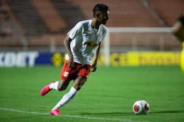 Paulista Futbol Şampiyonası: Ituano ve Red Bull Bragantino. 13 Mart 2022, Itu, Sao Paulo, Brezilya: Paulista Gençler Futbol Şampiyonası 'nın 11. turu için geçerli olan Ituano ve Red Bull Bragantino arasındaki futbol maçı