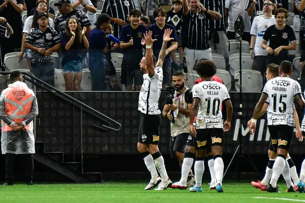 Paulista Soccer Championship Corinthians Und Ponte Preta März 2022 Sao — Stockfoto