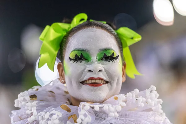 Zkouška Karnevalu Sambo Schools Března 2022 Rio Janeiro Brazílie Samba — Stock fotografie