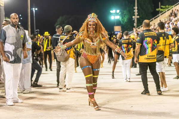 Sambo Schools Special Group Carnival Rehearsal Marzo 2022 Río Janeiro — Foto de Stock