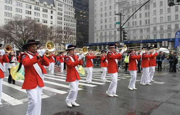 Svatý Patricks Day Parade Zpět Letech Virtuální Oslavy Uprostřed Covid — Stock fotografie