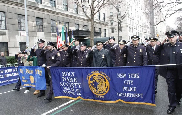 Saint Patricks Day Parade Terug Jaar Virtueel Feest Midden Van — Stockfoto