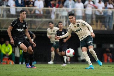 Paulista Futbol Şampiyonası: Red Bull Bragantino ve Palmeiras. 20 Mart 2022, Braganca Paulista, Sao Paulo, Brezilya: Paulista Futbol Şampiyonası 'nın grup turu için geçerli olan Red Bull Bragantino ve Palmeiras arasındaki futbol maçı