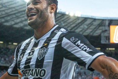 Mineiro Futbol Şampiyonası: Atletico-MG ve Caldense. 19 Mart 2022, Belo Horizonte, Minas Gerais, Brezilya: Mineirao Stadyumu 'nda düzenlenen Mineiro Futbol Şampiyonası' nın son turu için geçerli olan Atletico-MG ve Caldense arasındaki futbol maçı