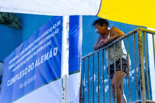 Governo Rio Janeiro Inizia Lavori Restauro Della Funivia Alemao Marzo — Foto Stock