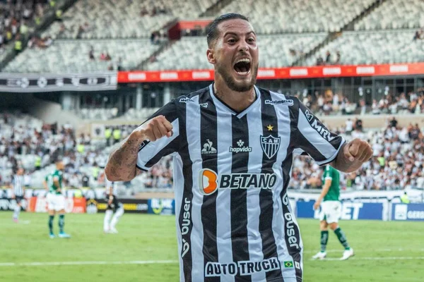 Mineiro Futbol Şampiyonası: Atletico-MG ve Caldense. 19 Mart 2022, Belo Horizonte, Minas Gerais, Brezilya: Mineirao Stadyumu 'nda düzenlenen Mineiro Futbol Şampiyonası' nın son turu için geçerli olan Atletico-MG ve Caldense arasındaki futbol maçı