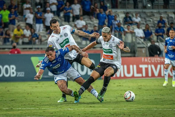 Mineiro Soccer Championship Semifinale Cruzeiro Athletic Club Marzo 2022 Belo — Foto Stock