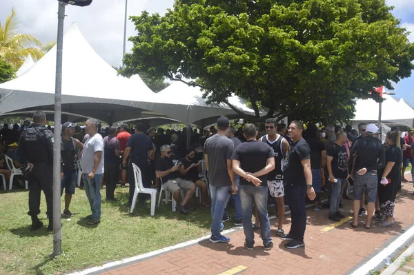 Policía Militar Bomberos Río Grande Norte Protestan Por Corrección Salarial —  Fotos de Stock