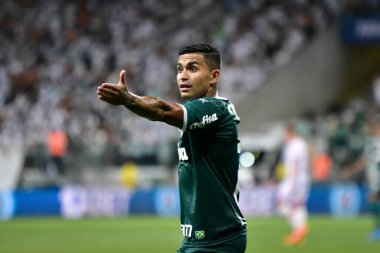 Paulista Futbol Şampiyonası çeyrek finali Palmeiras Ituano 'ya karşı. 23 Mart 2022, Sao Paulo, Brezilya: Sao Paulo 'daki Allianz Parque Stadyumu' nda yapılan Paulista Futbol Şampiyonası çeyrek final maçında Palmeiras ile Ituano arasında oynanan futbol maçı.