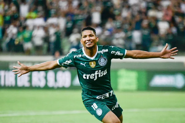 Paulista Futbol Şampiyonası Çeyrek Finali Palmeiras Ituano Karşı Mart 2022 — Stok fotoğraf