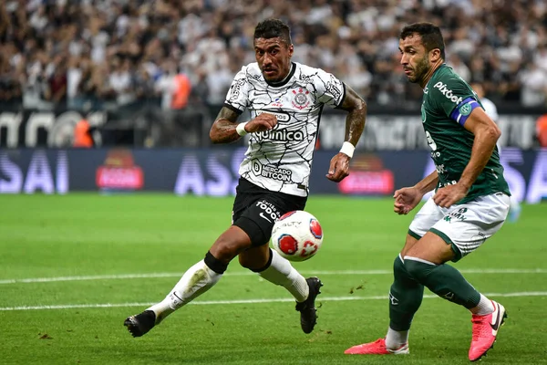 Campeonato Paulista Futebol Quartas Final Corinthians Guarani Março 2022 São — Fotografia de Stock