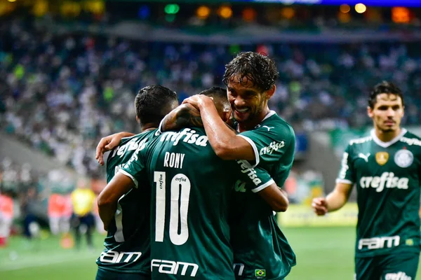 Paulista Soccer Championship Quarts Finale Palmeiras Ituano Mars 2022 Sao — Photo