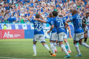 Mineiro Futbol Şampiyonası Yarı Finali: Atletik ve Cruzeiro. 26 Mart 2022, Belo Horizonte, Minas Gerais, Brezilya: Mineirao 'da düzenlenen Mineiro Futbol Şampiyonası Yarı Finali' nin dönüşü için geçerli olan Atletizm Kulübü ve Cruzeiro arasındaki futbol maçı 