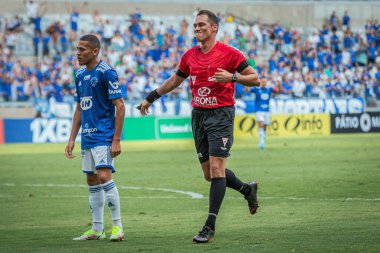 Mineiro Futbol Şampiyonası Yarı Finali: Atletik ve Cruzeiro. 26 Mart 2022, Belo Horizonte, Minas Gerais, Brezilya: Mineirao 'da düzenlenen Mineiro Futbol Şampiyonası Yarı Finali' nin dönüşü için geçerli olan Atletizm Kulübü ve Cruzeiro arasındaki futbol maçı 