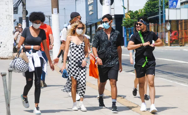 Público Llega Circuito Interlagos Para 3Er Día Del Festival Música —  Fotos de Stock