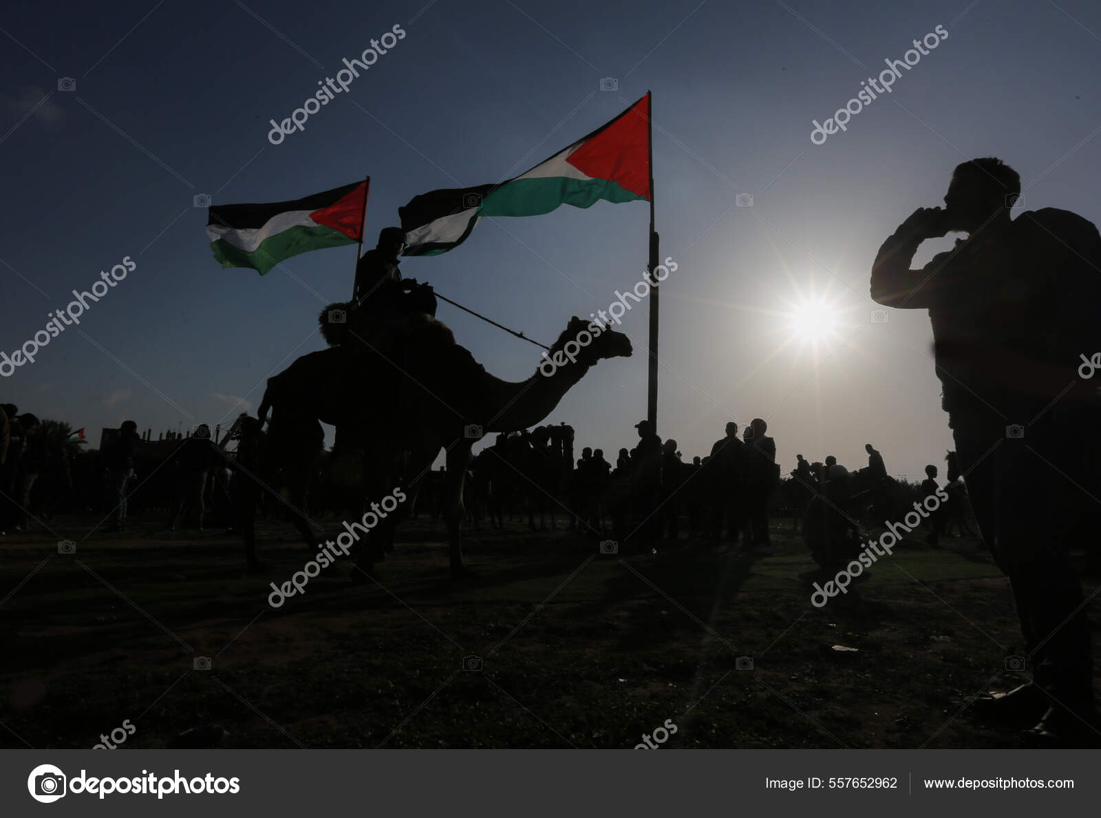 Earth Day Celebrated Gaza Palestine March 2022 Gaza Palestine