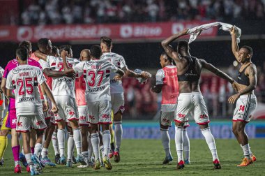 Paulista Futbol Şampiyonası: Sao Paulo, Corinthians 'a karşı. 27 Mart 2022, Sao Paulo, Brezilya: Sao Paulo ve Corinthians arasında 27 Mart Pazar günü Sao Paulo 'daki Morumbi Stadyumu' nda oynanan Paulista Futbol Şampiyonası Yarı Finali için geçerli olan futbol maçı)