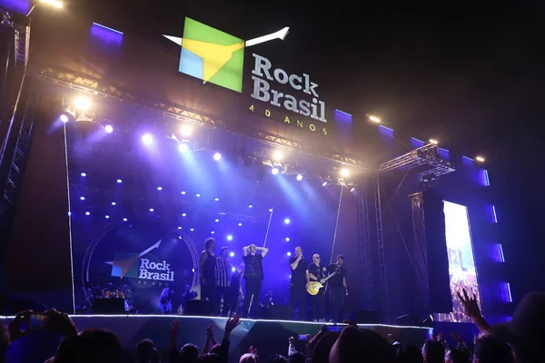 Banda Biquini Cavadao Apresenta Rock Music Festival Brasil Anos São — Fotografia de Stock