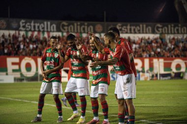 Paulista Futbol Şampiyonası - İkinci Lig Portekiz ve Primavera. 29 Mart 2022, Sao Paulo, Brezilya: Portekiz ve Primavera arasındaki futbol maçı, Paulista Futbol Şampiyonası çeyrek finalleri için geçerlidir - İkinci Lig (Serie A2)