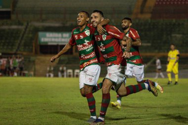 Paulista Futbol Şampiyonası - İkinci Lig Portekiz ve Primavera. 29 Mart 2022, Sao Paulo, Brezilya: Portekiz ve Primavera arasındaki futbol maçı, Paulista Futbol Şampiyonası çeyrek finalleri için geçerlidir - İkinci Lig (Serie A2)