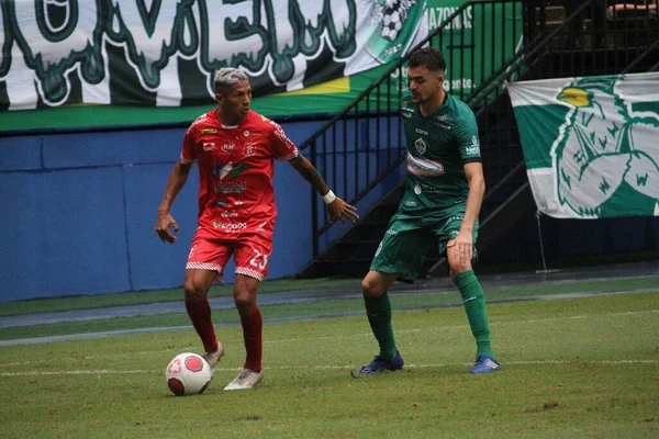 Amazonense Campeonato Fútbol Finales Manaus Princesa Solimoes Marzo 2022 Manaus —  Fotos de Stock