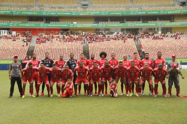 Amazonense Soccer Championship Finały Manaus Princesa Solimoes Marca 2022 Manaus — Zdjęcie stockowe