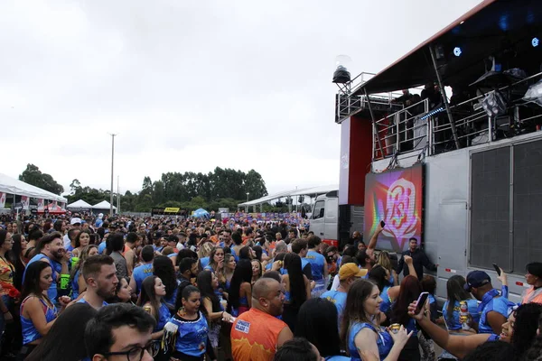 Curitiba Karneval Folia 2022 Findet Der Jockey Arena Statt April — Stockfoto
