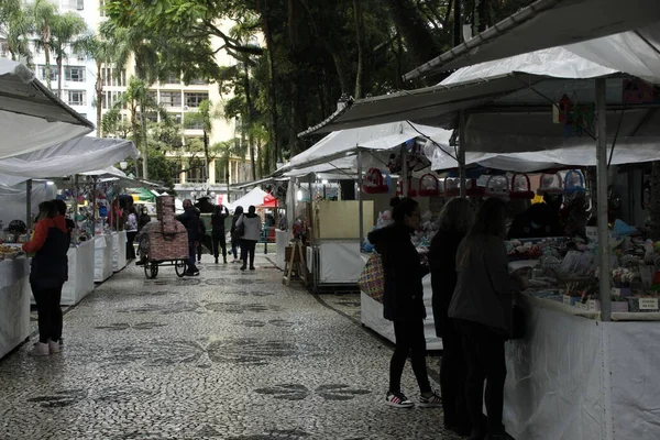 Pasen Special Fair Wordt Gehouden Het Centrum Van Curitiba April — Stockfoto