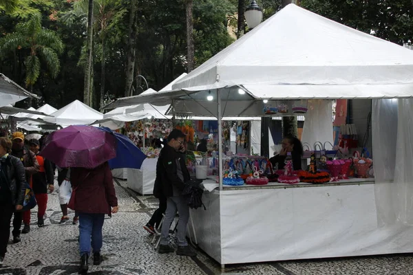 Ostern Special Fair Findet Der Innenstadt Von Curitiba Statt April — Stockfoto