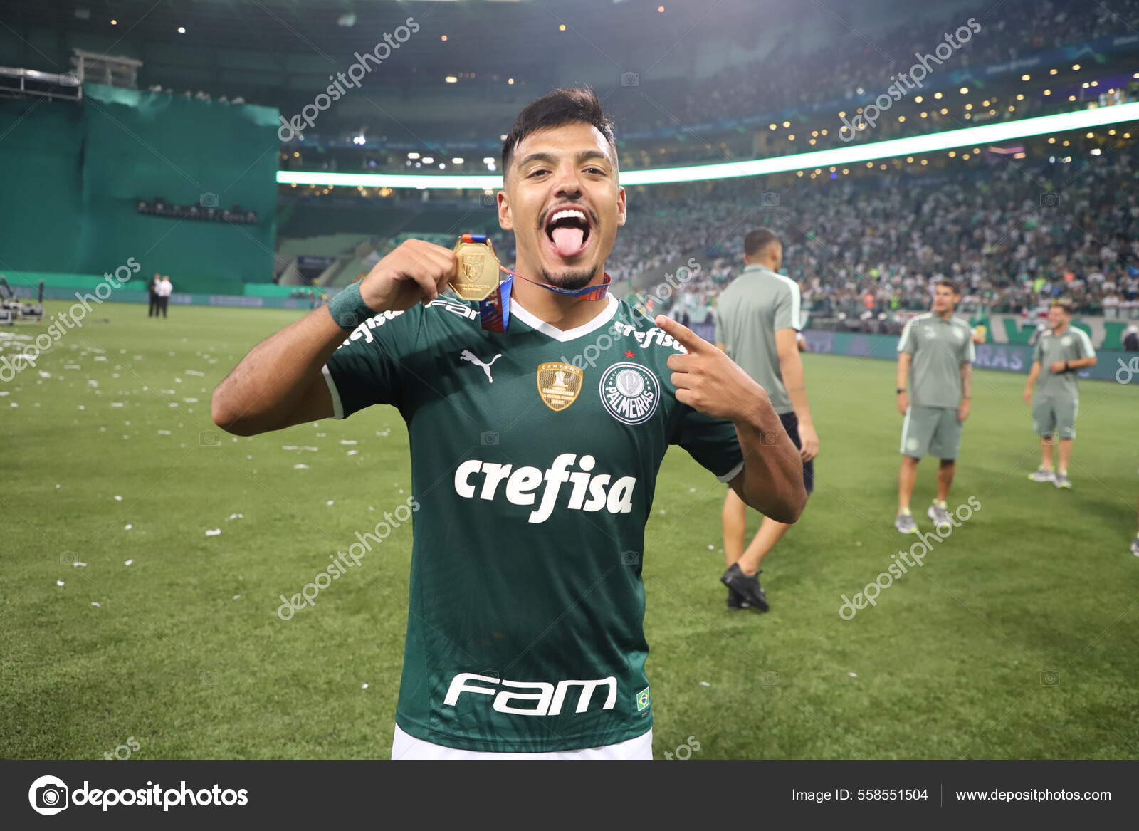 Paulista Soccer Championship Finals Palmeiras Sao Paulo April 2022 Sao 