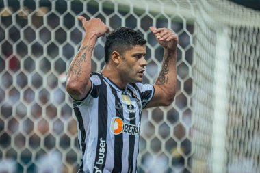 Mineiro Futbol Şampiyonası 2022 - Finaller: Atletico Mineiro Cruzeiro 'ya karşı. 2 Nisan 2022, Belo Horizonte, Minas Gerais, Brezilya: Mineiro 'da düzenlenen Mineiro Futbol Şampiyonası finali için geçerli olan Atletico Mineiro ve Cruzeiro arasındaki futbol maçı