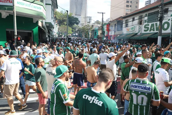 Paulista Labdarúgó Bajnokság Finals Palmeiras Sao Paulo 2022 Április Sao — Stock Fotó