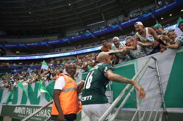 Paulista Soccer Championship Finals Palmeiras Sao Paulo April 2022 Sao — Stock Photo, Image