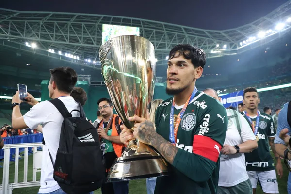 Paulista Soccer Championship Finale Palmeiras Gegen Sao Paulo April 2022 — Stockfoto