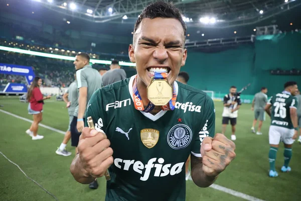 Campeonato Paulista Futebol Finais Palmeiras São Paulo Abril 2022 São — Fotografia de Stock