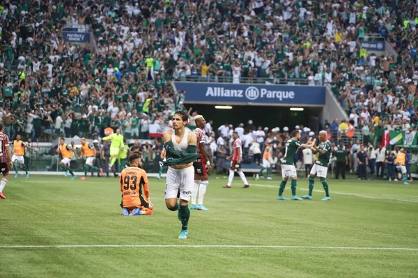 Paulista Soccer Championship Finale Palmeiras Gegen Sao Paulo April 2022 — Stockfoto