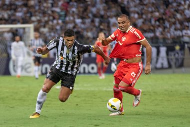 Brezilya Futbol Şampiyonası: Atletico-MG ve Internacional. 10 Nisan 2022, Belo Horizonte, Minas Gerais, Brezilya: Atletico-MG ve Internacional arasındaki futbol maçı, Brezilya Futbol Şampiyonası 'nın ilk turu için geçerlidir.