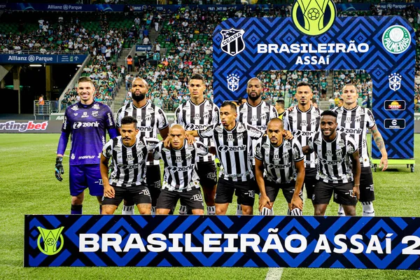 Brasiliansk Fotboll Mästerskap Palmeiras Och Ceara April 2022 Sao Paulo — Stockfoto
