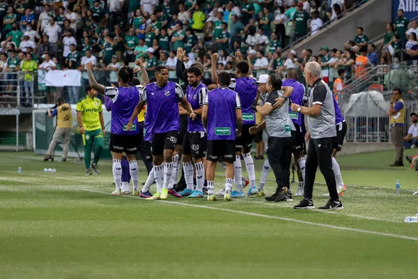 Campeonato Brasileiro Futebol Palmeiras Ceará Abril 2022 São Paulo Brasil — Fotografia de Stock