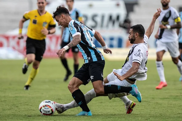 Brezilya Futbol Şampiyonası - İkinci Lig: Ponte Preta ve Gremio. 9 Nisan 2022, Campinas, Sao Paulo, Brezilya: Ponte Preta ve Gremio arasındaki futbol maçı, Brezilya Futbol Şampiyonası 'nın birinci turu için geçerlidir - İkinci Lig