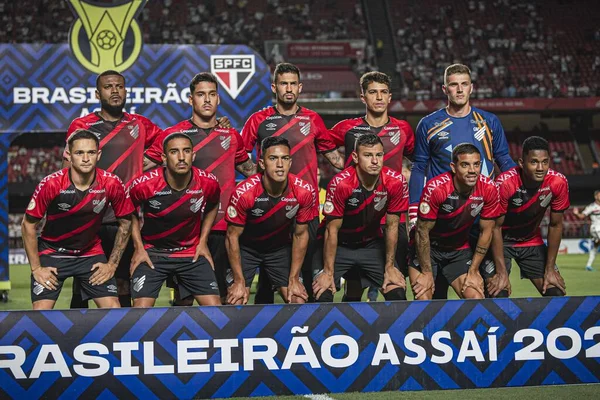 Brasilianische Fußballmeisterschaft Sao Paulo Und Athletico Paranaense April 2022 Sao — Stockfoto