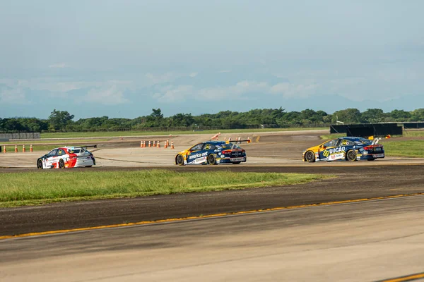 Motorsport Stock Series Realizada Circuito Montado Aeroporto Galeão Rio Janeiro — Fotografia de Stock