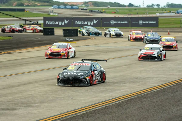 Stock Car Pro Sorozat Race Galeao 2022 Április Rio Janeiro — Stock Fotó