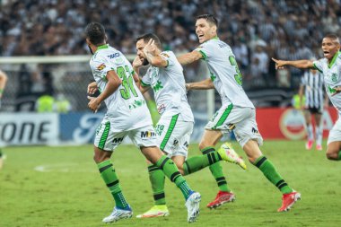 Libertadores Futbol Kupası - Grup Sahnesi: Atletico-MG, Amerika-MG 'ye karşı. 13 Nisan 2022, Belo Horizonte, Minas Gerais, Brezilya: Atletico-MG ve Amerika-MG arasındaki futbol maçı, Mineirao Stadyum 2022' de düzenlenen Libertadores Futbol Kupası 'nın grup aşaması için geçerli.