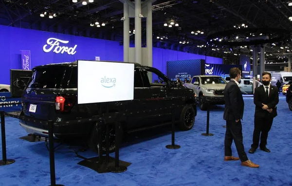 2022 New York International Auto Show Abril 2022 Nova York — Fotografia de Stock