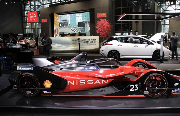 Julius Bars Nissan Ferrari Fórmula Racing Car 2022 Salón Internacional — Foto de Stock